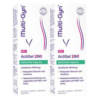 Multi-Gyn ActiGel 2in1 Doppelpack 2x50 ml Gel