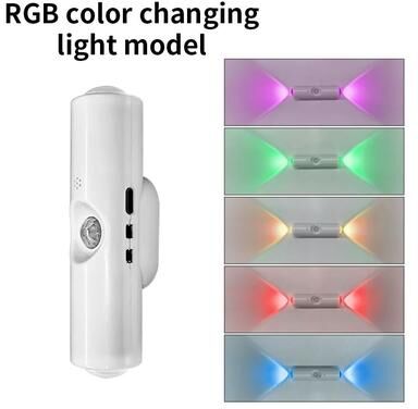 Uplift Picks Rechargeable RGB Sunset Wall Light With Motion Sensor rgb Color 1 Pc