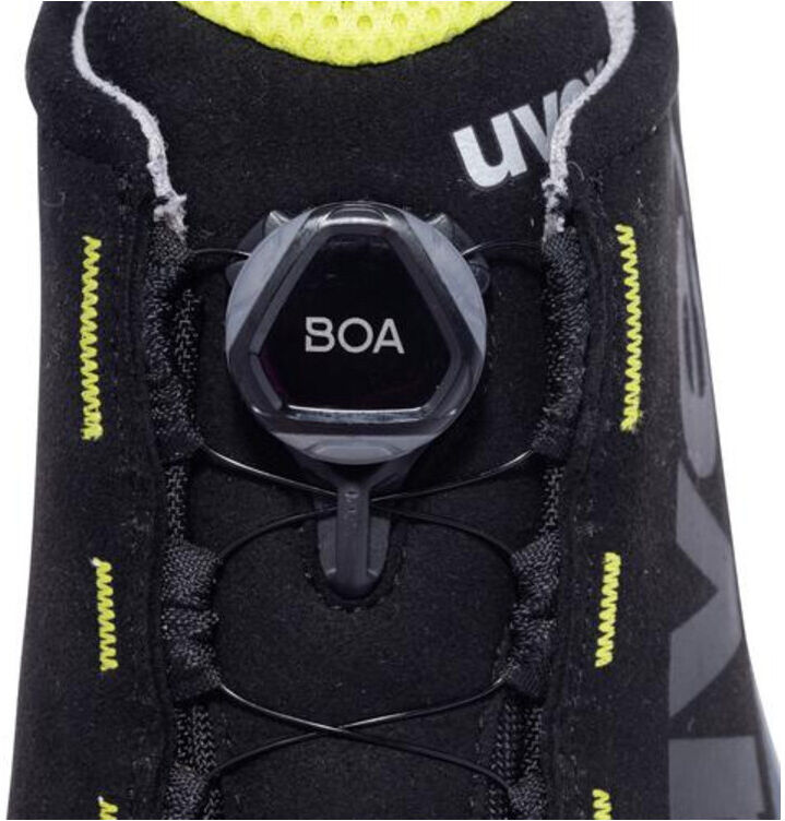 uvex Halbschuhe 1 S2 65668 schwarz gelb Weite 11 Gr. 40 (6566840)