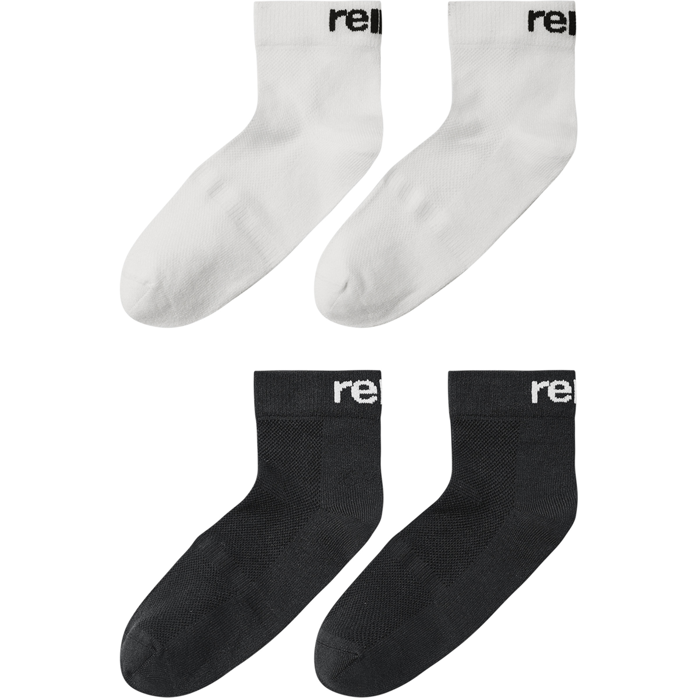 reima Nilkat 2er Pack Kinder Freizeitsocken schwarz Größe 34 Lifestyle