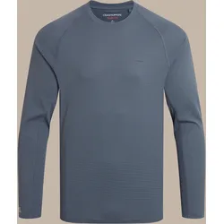 Craghoppers Herren NosiLife SolarShield+ Langarmshirt - S - Dark Pewter