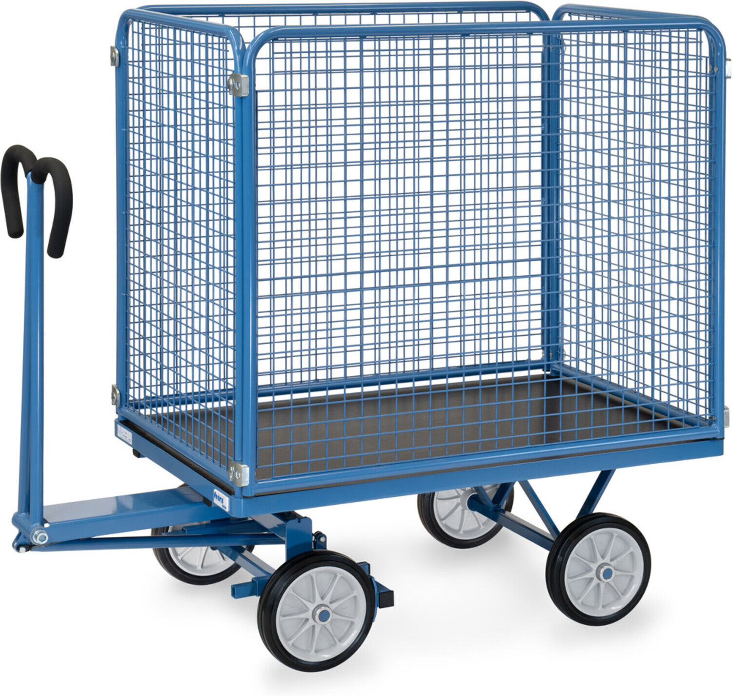 fetra Handpritschenwagen 6443V - Tragkraft 700kg Vollgummi-Reifen)