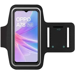 SmartFitness Sport Armband, Smartphone Sportarmband, Schwarz