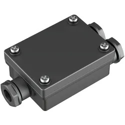 ledscom.de 2-fach Kabelverbinder für außen, IP68, Muffe für 6 - 8mm Kabel-Durchmesser