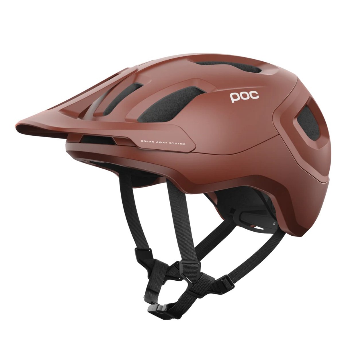 Capacete POC Axion castanho mate, Tamanho M Unisex