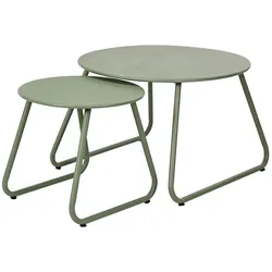Beistelltisch-Set  Beistelltisch ¦ grün