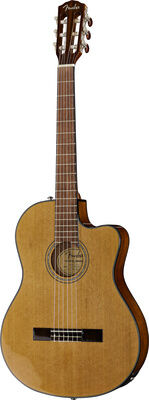Fender CN-140SCE Thinline Natural Naturel haute brillance