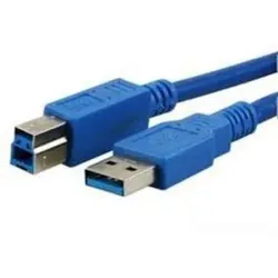 MediaRange MRCS150 USB Kabel USB 3.2 Gen 1 (3.1 Gen 1) 5 m USB A USB B Blau