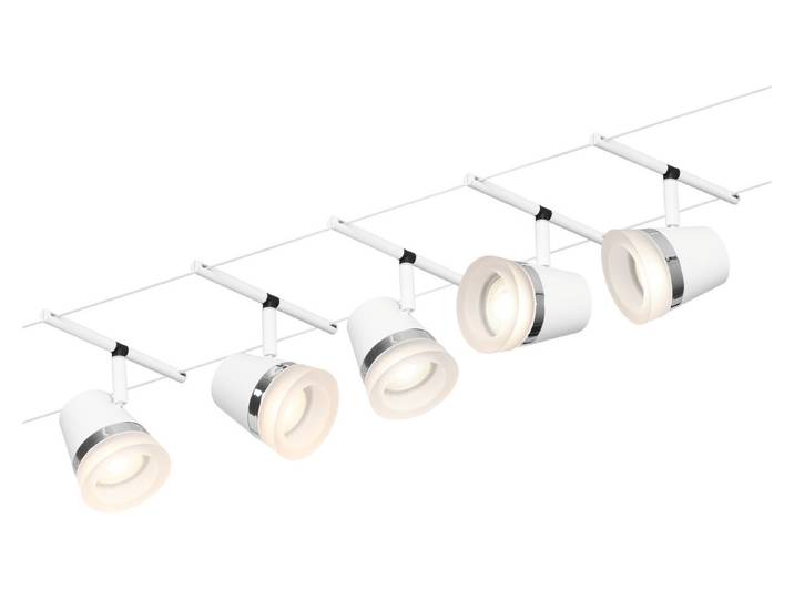 Paulmann LED-Seilsystemleuchte Cone Weiss 16 × 1000 cm