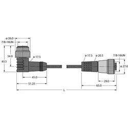 Turck PVC-Kabelmantel WSM RKM 5711-10M