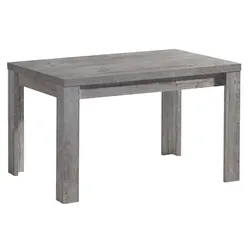 Mäusbacher Esstisch mit Auszug Monaco 120/176 x 80 cm Dekor Grau Betonoptik 120