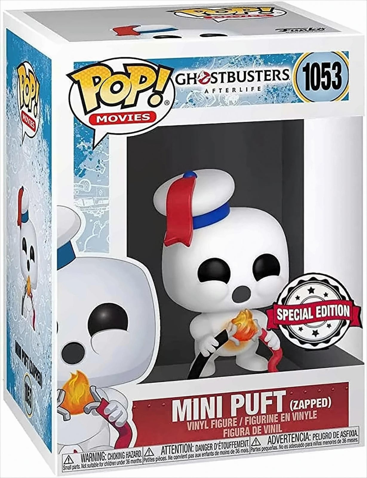 Funko Pop! Ghostbusters: Afterlife - Zapped Mini Puft #1053 exclusief model