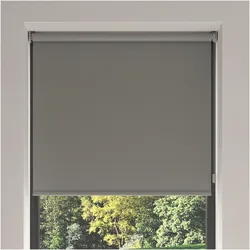 Eve, Rollo, Elektro-Rollo Smartes elektrisches Innen-Rollo - Motionblinds (Matter) Grau (60 x 190 cm)