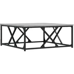vidaXL Couchtisch Grau Sonoma 70x70x30 cm Holzwerkstoff