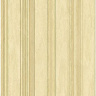 Seabrook Designs Giovo Stripes Unpasted Wallpaper
