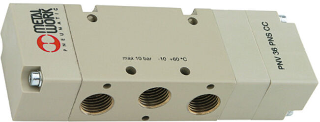 Riegler Vanne 5/3 voies, pneumatique, G 1/8, milieu décompressé (516.402)