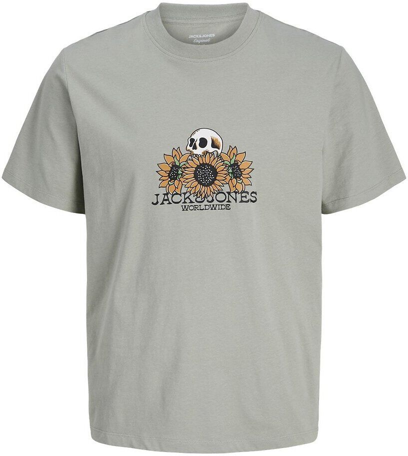 JACK & JONES T-shirt col rond manches courtes message