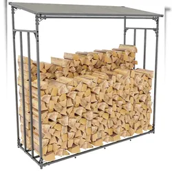 CLP Kaminholzunterstand Ruston Aluminium XL