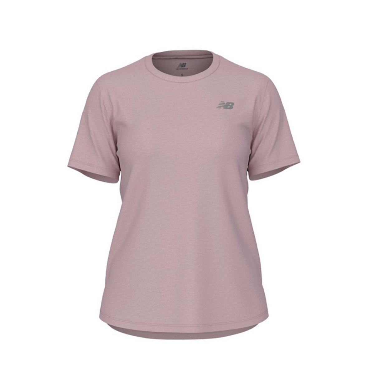 Camiseta New Balance Athletics Roxa Feminina, Tamanho S Mulher