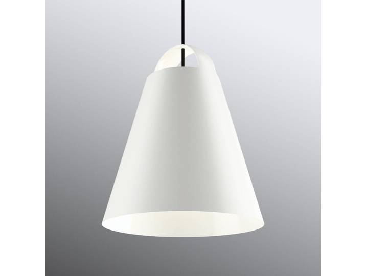 Above Pendelleuchte, Ø40 cm, weiß - Louis Poulsen - Wohnzimmer - Design - Metall - Einflammig