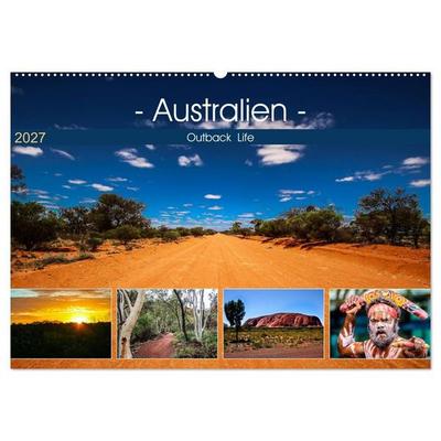 Outback Life - Australien (Wandkalender 2027 DIN A2 quer), CALVENDO Monatskalender