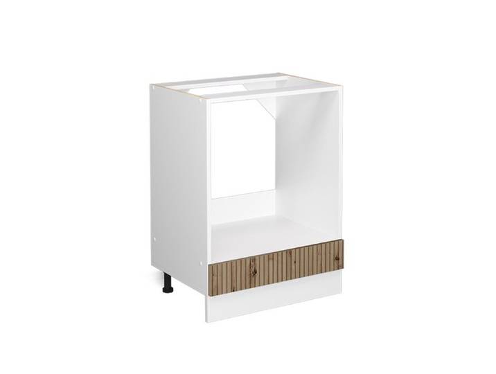 Meuble pour four R-Line 60cm sans PT Chêne Artisan/Blanc Vicco 49248