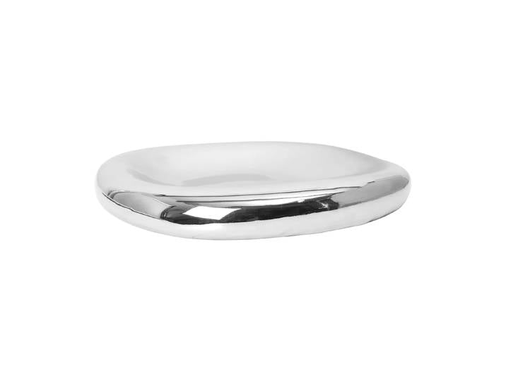 Ferm Living Bol décoratif Bellure centrepiece Ø35 cm Silver