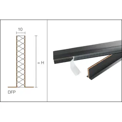 Schlüter Systems DILEX-DFP Dehnfugenprofil mit Klebefuß Höhe: 100 mm Länge: 2,5 m