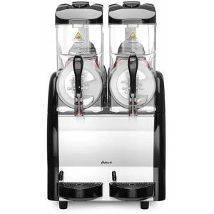 Arktic Slush-Maschine 274224, 2 Behälter für 24 Liter, mit Kompressor, 740 W, mit Drucktasten & 2 Automatikprogrammen