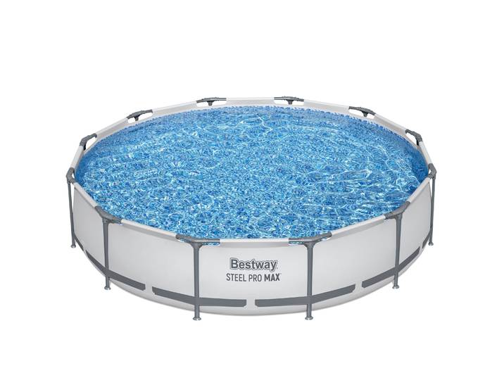 Bestway Pool Set hellgrau 366 x 76 cm