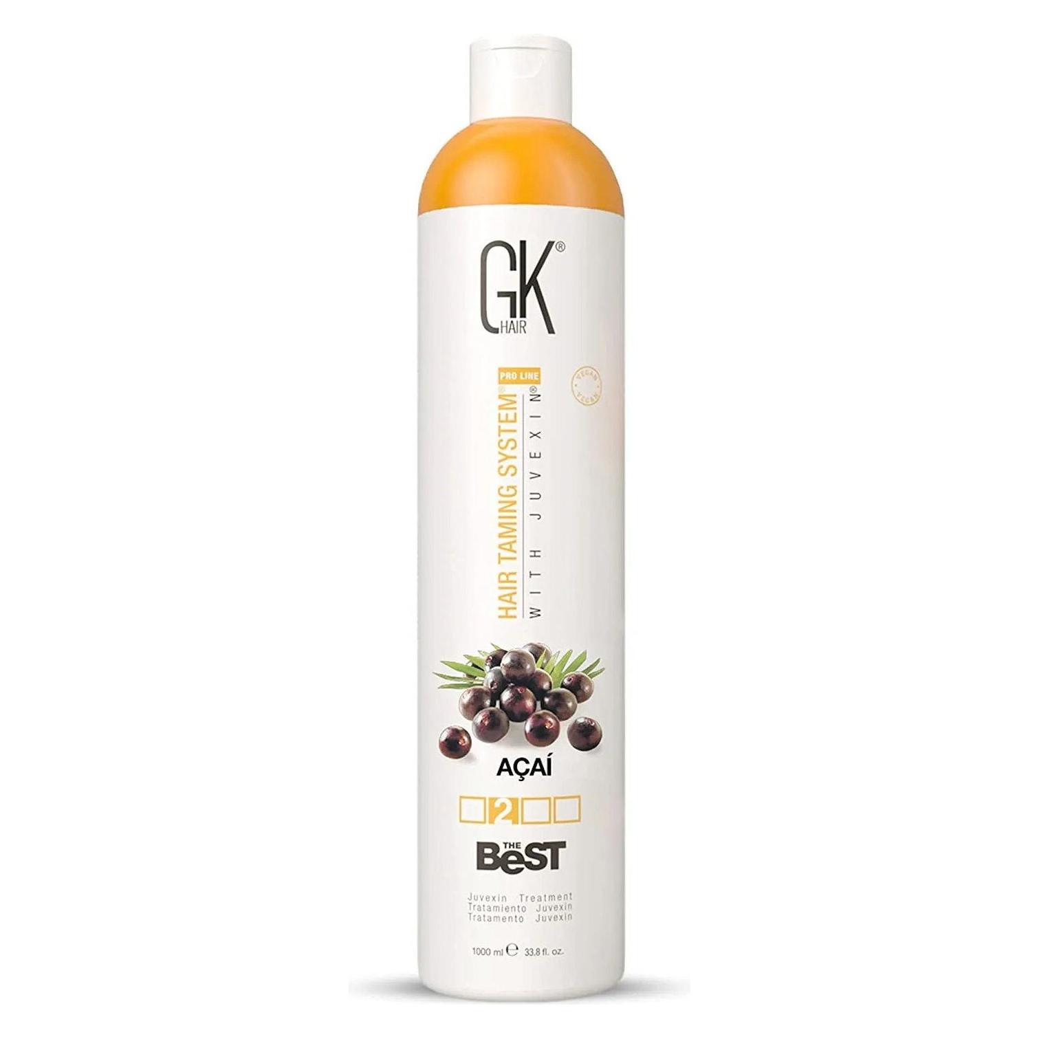 Gk Hair Global Keratin The Best ACAI Vegan Smoothing Keratin Hair Treatment Professional Brazilian C (1000 ml) (444658)