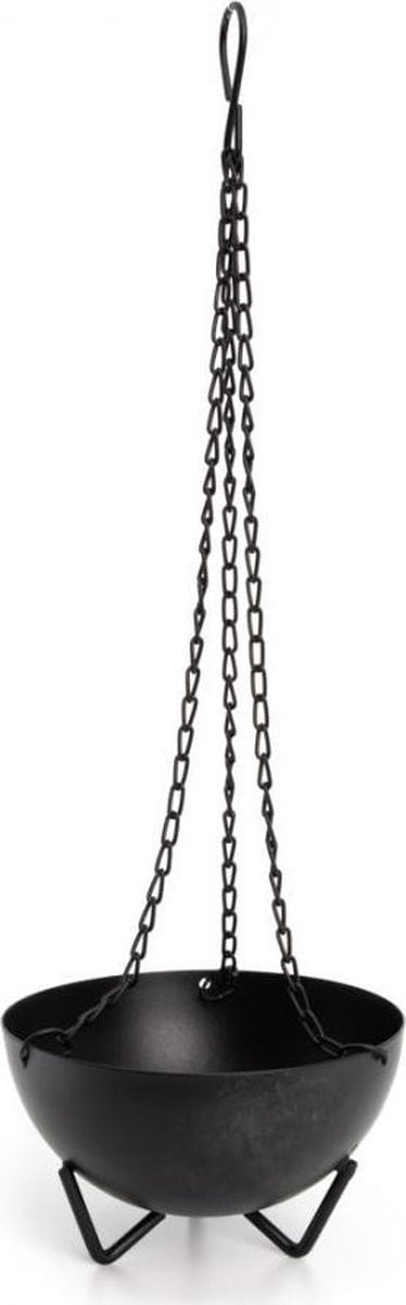 Hangende Heksenketel Zwart 11 cm Ø