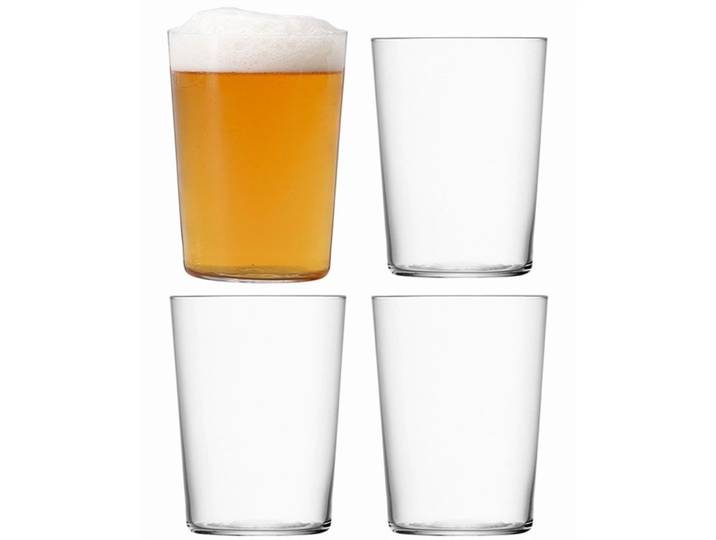 LSA International Becher-Set GIO glasklar Glas H 12 cm 0.56 l 4 Stk