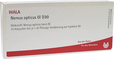 WALA Heilmittel GmbH NERVUS OPTICUS GL D 30 Ampullen 10X1 ml 02831260