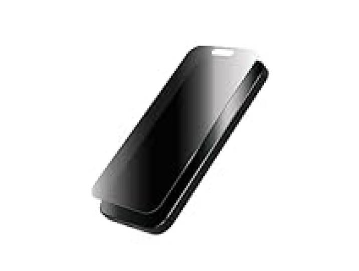 ZAGG InvisibleShield Glass Elite Privacy Screen Protection compatible avec Apple iPhone 15 Pro, résistant aux rayures, aux taches, aux chocs, bords renforcés, application facile