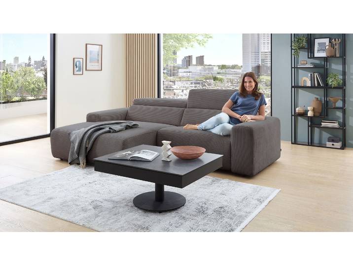 Ecksofa Best Buddy mit motor. XXL-Relaxfunktion Cord