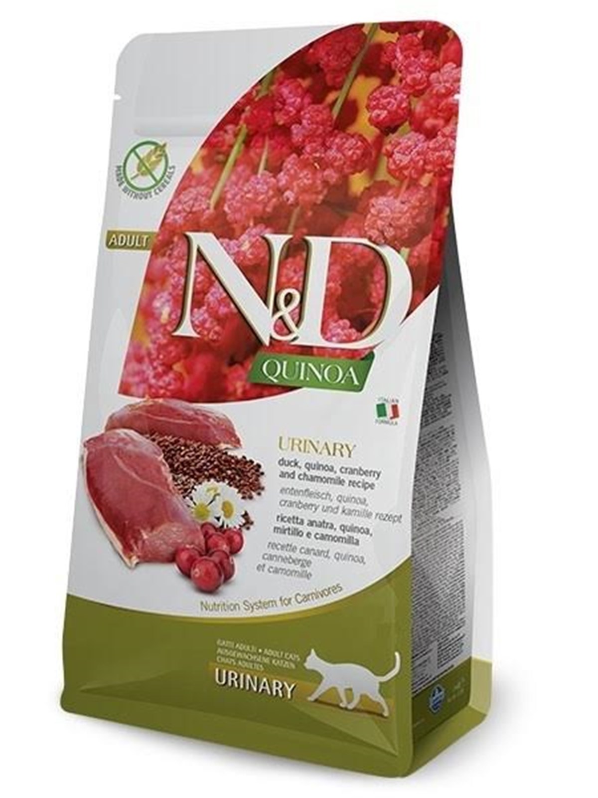 Farmina N&D CAT QUINOA URINARY ENTE 5 KG