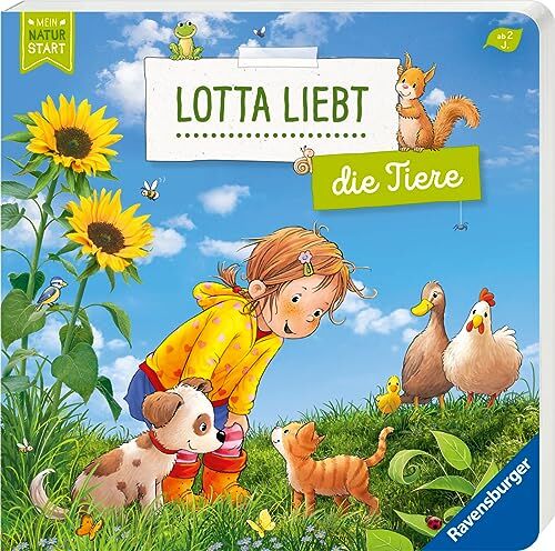 Sandra Grimm - Lotta liebt die Tiere – Erstes Sachwissen über Tiere (Mein Naturstart) - Preis vom 09.10.2026 07:28:09 h