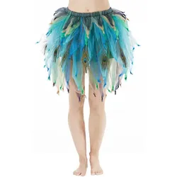buttinette Tüllrock "Pfau"