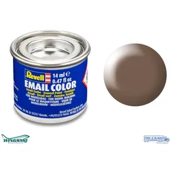 Revell Modellbaufarbe Email Color Braun seidenmatt 14ml RAL 8025 32381