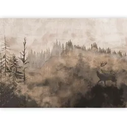 Fototapete Braun/Grau ca. 200x140cm