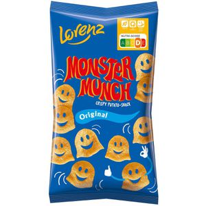 Lorenz Chips Monster Munch Original, Kartoffelchips, 75g