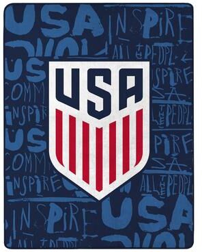 Northwest US Soccer Disperse Silk Touch Throw Blanket