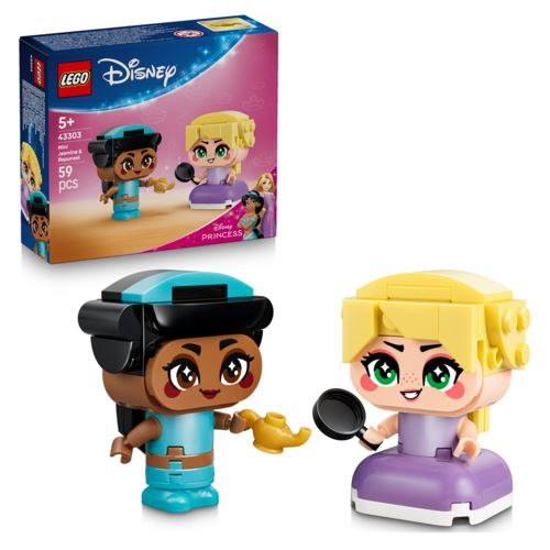 LEGO Disney 43303 Princess Die Mini-Prinzessinnen Jasmin & Rapunzel