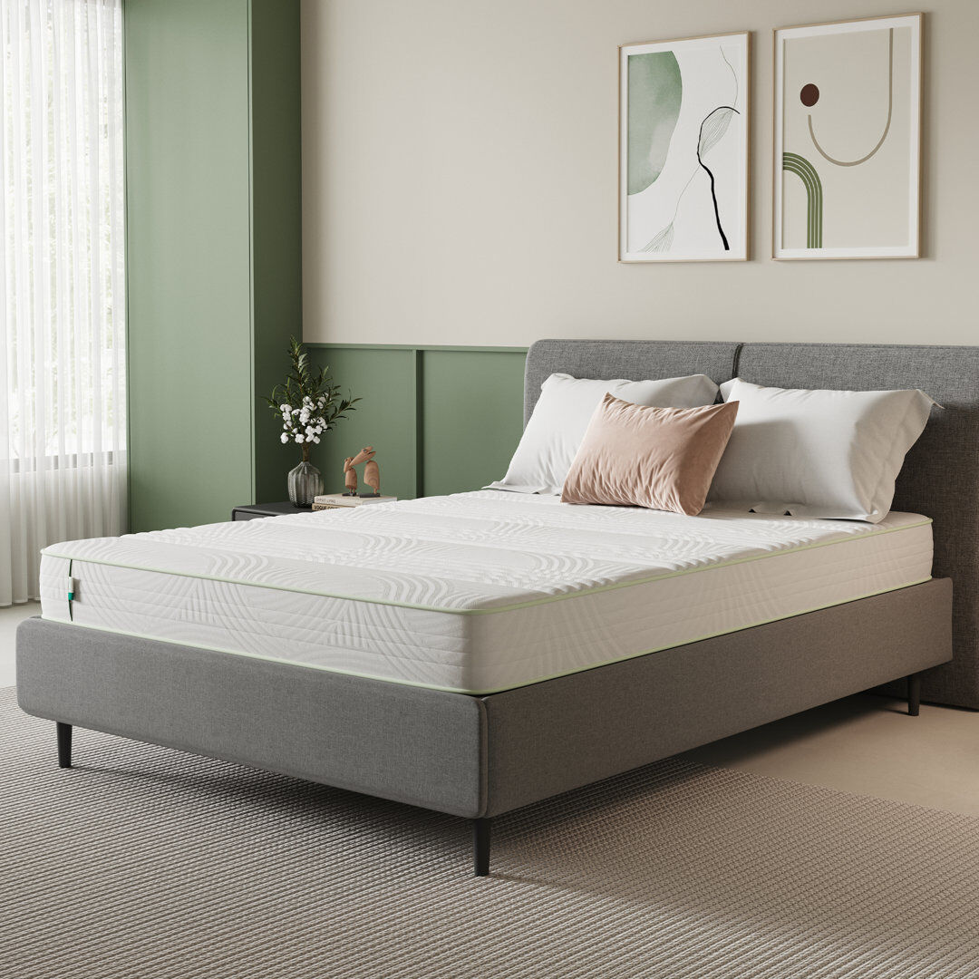 Novilla 23cm Memory Foam Pocket Sprung Mattress Single (3')