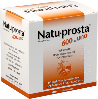 Rodisma-Med Pharma GmbH NATUPROSTA 600 mg uno Filmtabletten 30 St 02680789