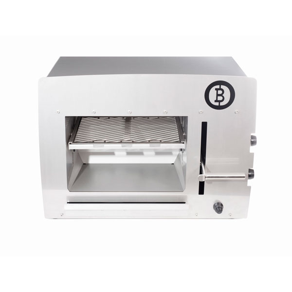 BEEFER Gasgrill XL Chef 800° Edelstahl mit Gastrozulassung für Propan/Butangas
