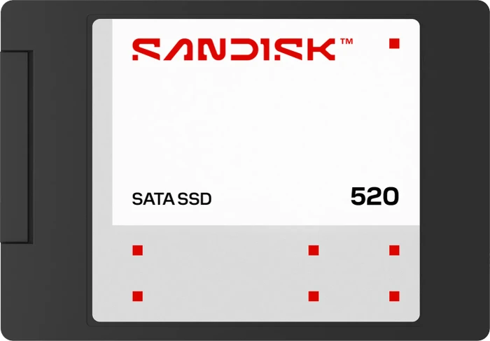 500GB Sandisk SSD 520 SATA 2,5"