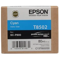 Epson, Druckerpatrone, T8502 UltraChrome HD (C)