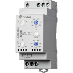 Finder Voltage monitoring relay 380-415V ac,3P, Relais